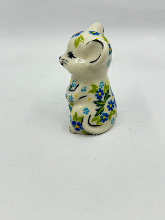 Cute Mouse - Blue Daisies