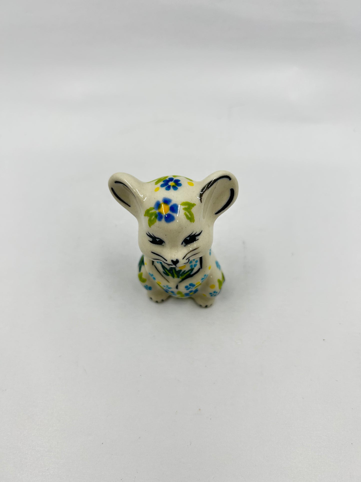Cute Mouse - Blue Daisies