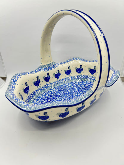 Basket w/Handle ~ 8.25H x 11 L - 2596X - T3!