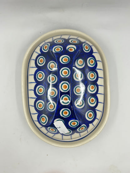 Second Quality Butter Dish with Handle  - 054A