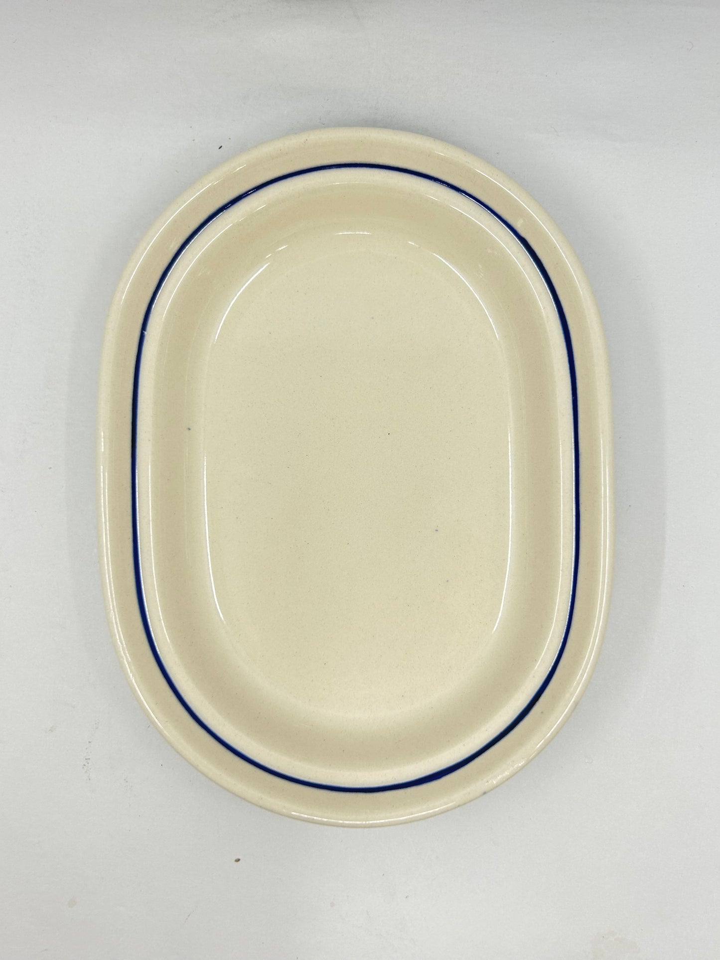 Second Quality Butter Dish with Handle  - 054A