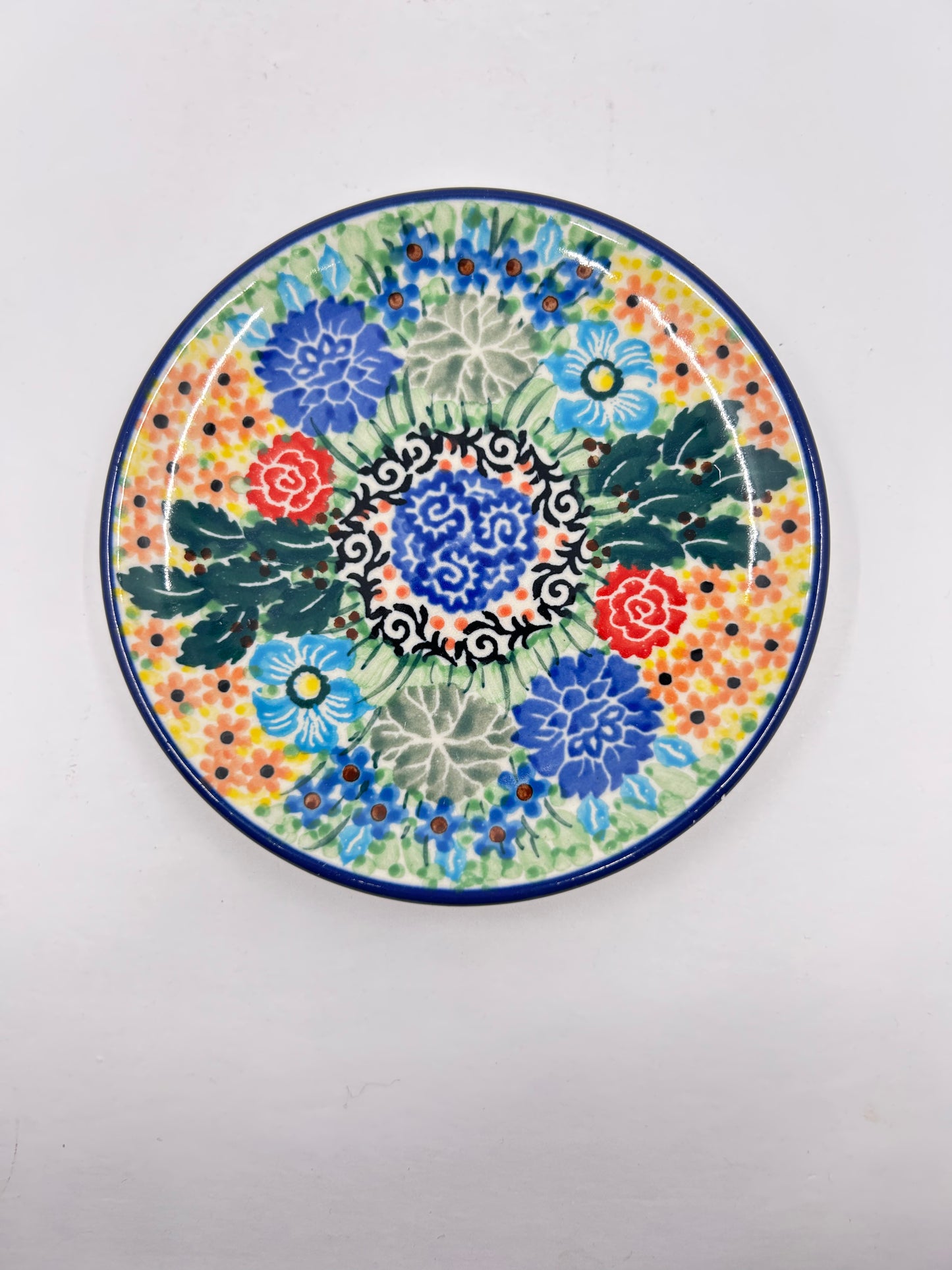 Wine Coaster 5" Plate ~ U2738 ~ U4*