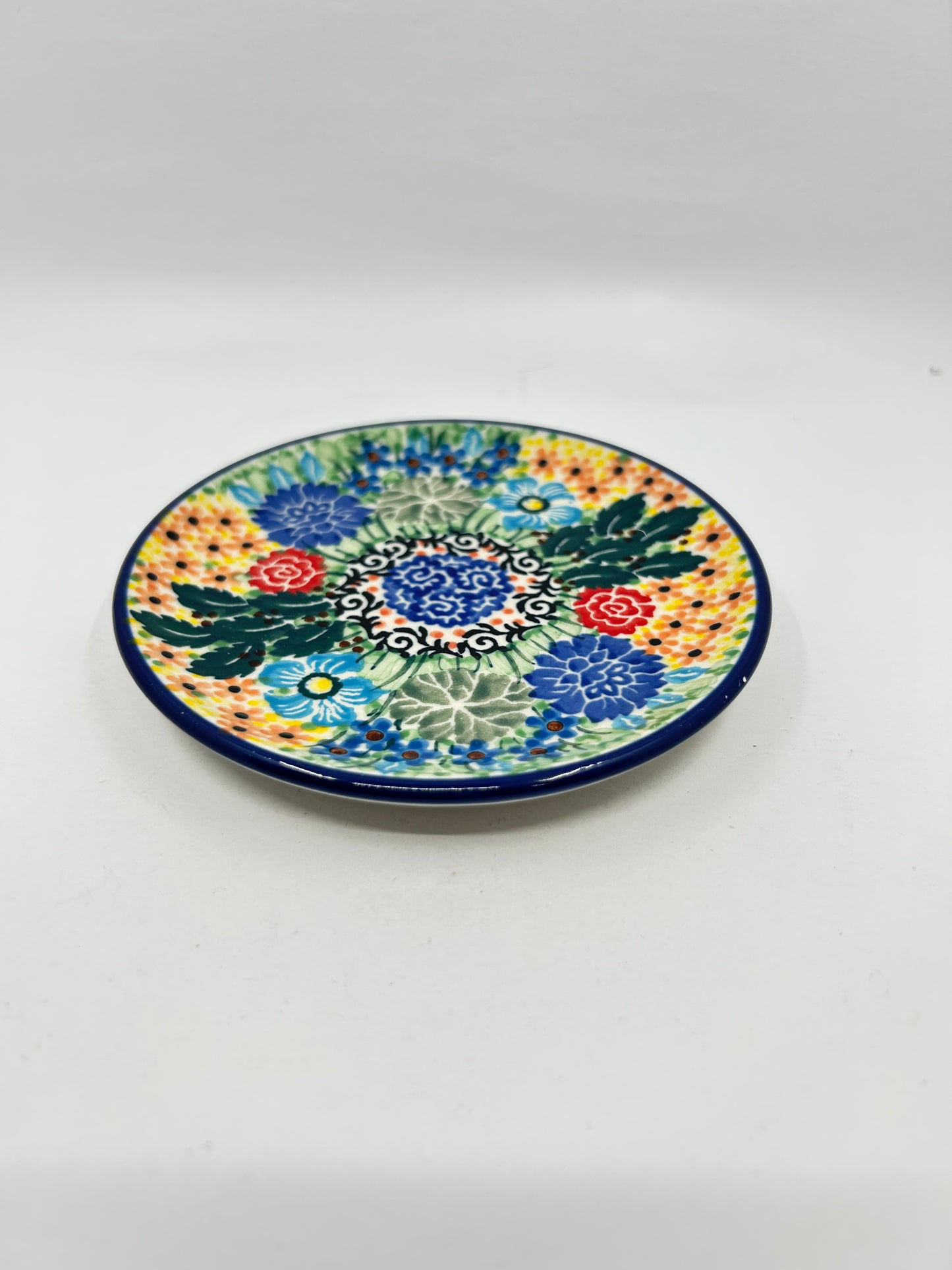 Wine Coaster 5" Plate ~ U2738 ~ U4*