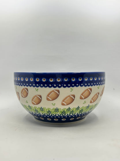PREORDER DEPOSIT M04 - Medium Artisan Bowl - football - Available 2027