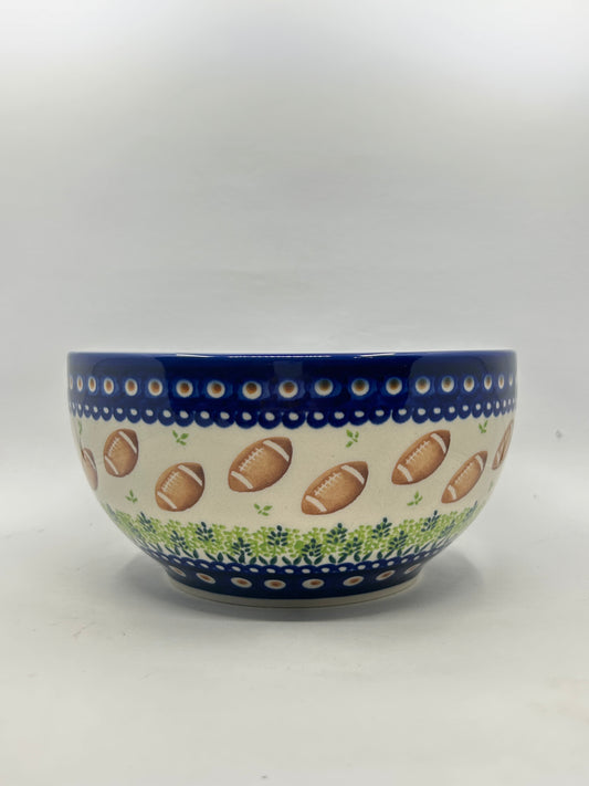 PREORDER DEPOSIT M04 - Medium Artisan Bowl - football - Available 2027