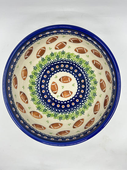 PREORDER DEPOSIT M04 - Medium Artisan Bowl - football - Available 2027
