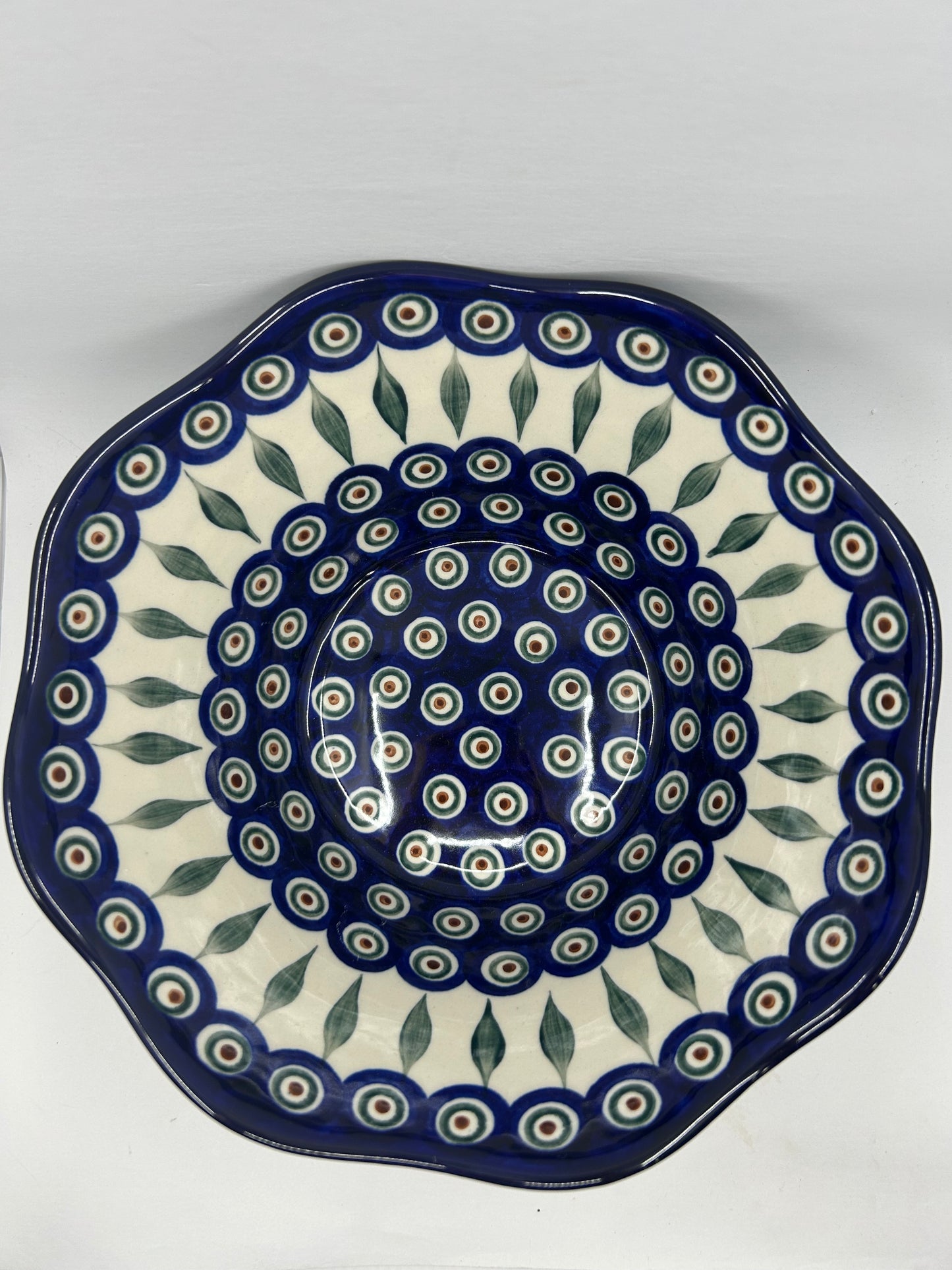 Bowl ~ Wavy Edge ~ Medium ~ 10 inch - 54X - T3*