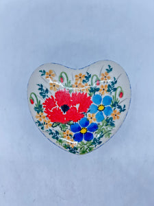 Heart Shaped Container ~ 4" ~ U5149 - U4!