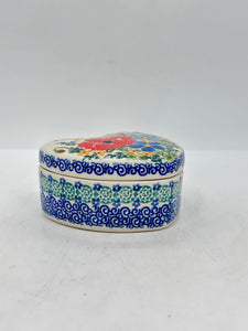 Heart Shaped Container ~ 4" ~ U5149 - U4!