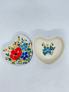 Heart Shaped Container ~ 4" ~ U5149 - U4!