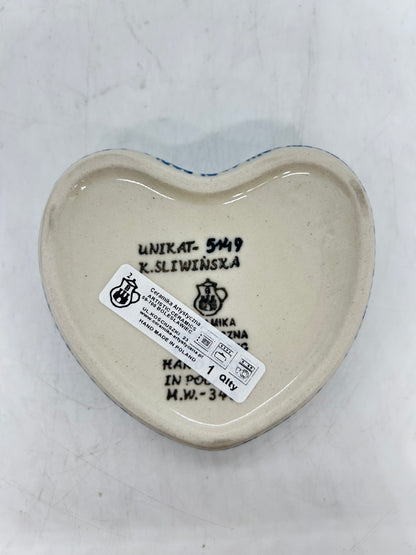 Heart Shaped Container ~ 4" ~ U5149 - U4!