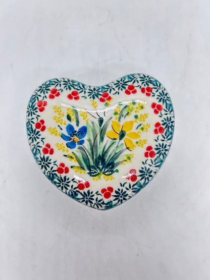 Heart Shaped Container ~ 4" ~ U5131 - U4!