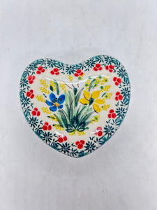 Heart Shaped Container ~ 4" ~ U5131 - U4!