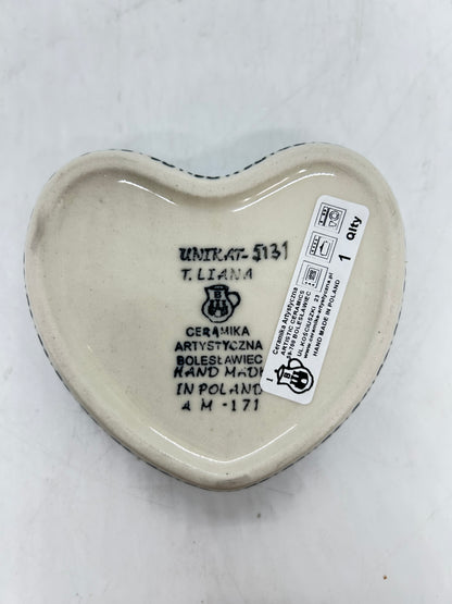 Heart Shaped Container ~ 4" ~ U5131 - U4!