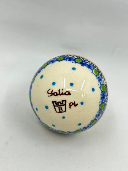 2.5" Galia Round Ornament - U-KR