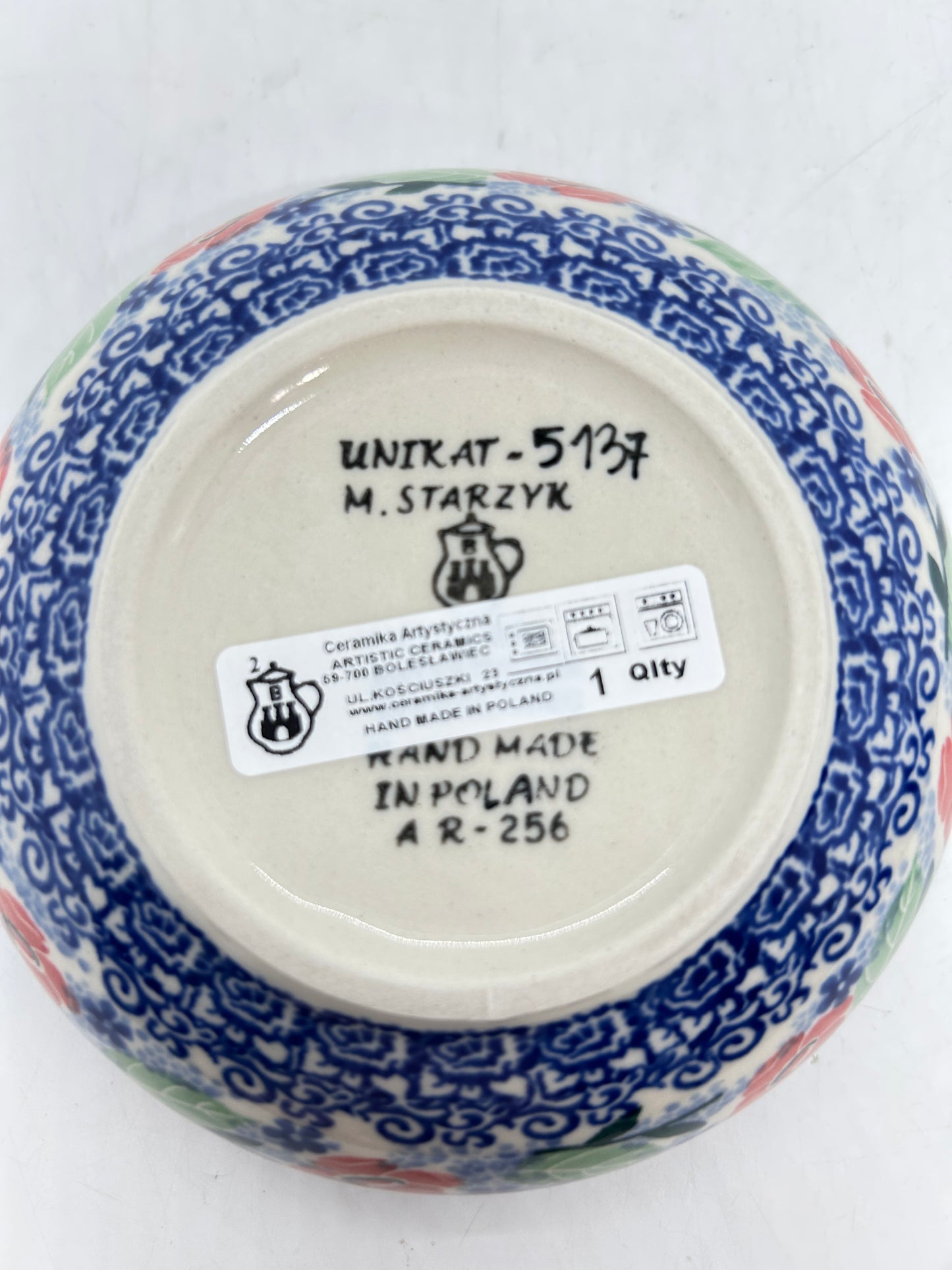 Shallow Bowl - U5137 -U4!