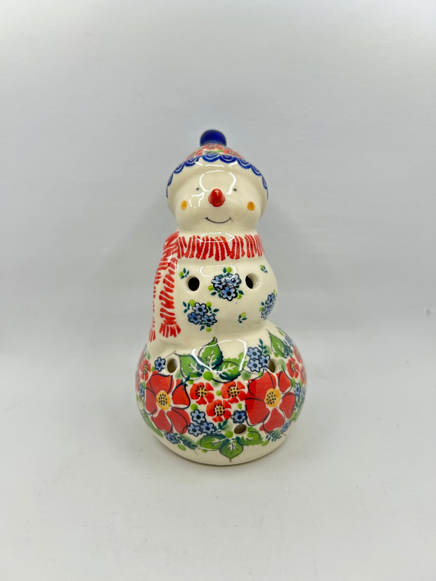 BL03 - Snowman with Hat Votive - A-WP1- Art