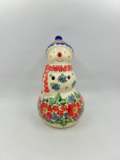 BL03 - Snowman with Hat Votive - A-WP1- Art