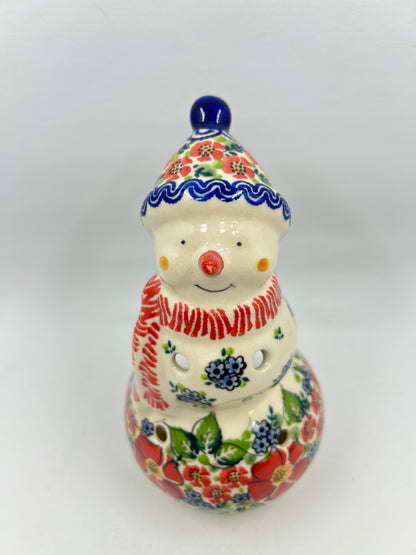 BL03 - Snowman with Hat Votive - A-WP1- Art
