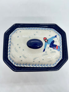 Covered Container ~ 4"H x 4"W x 6"L ~ U5120 ~ U3!
