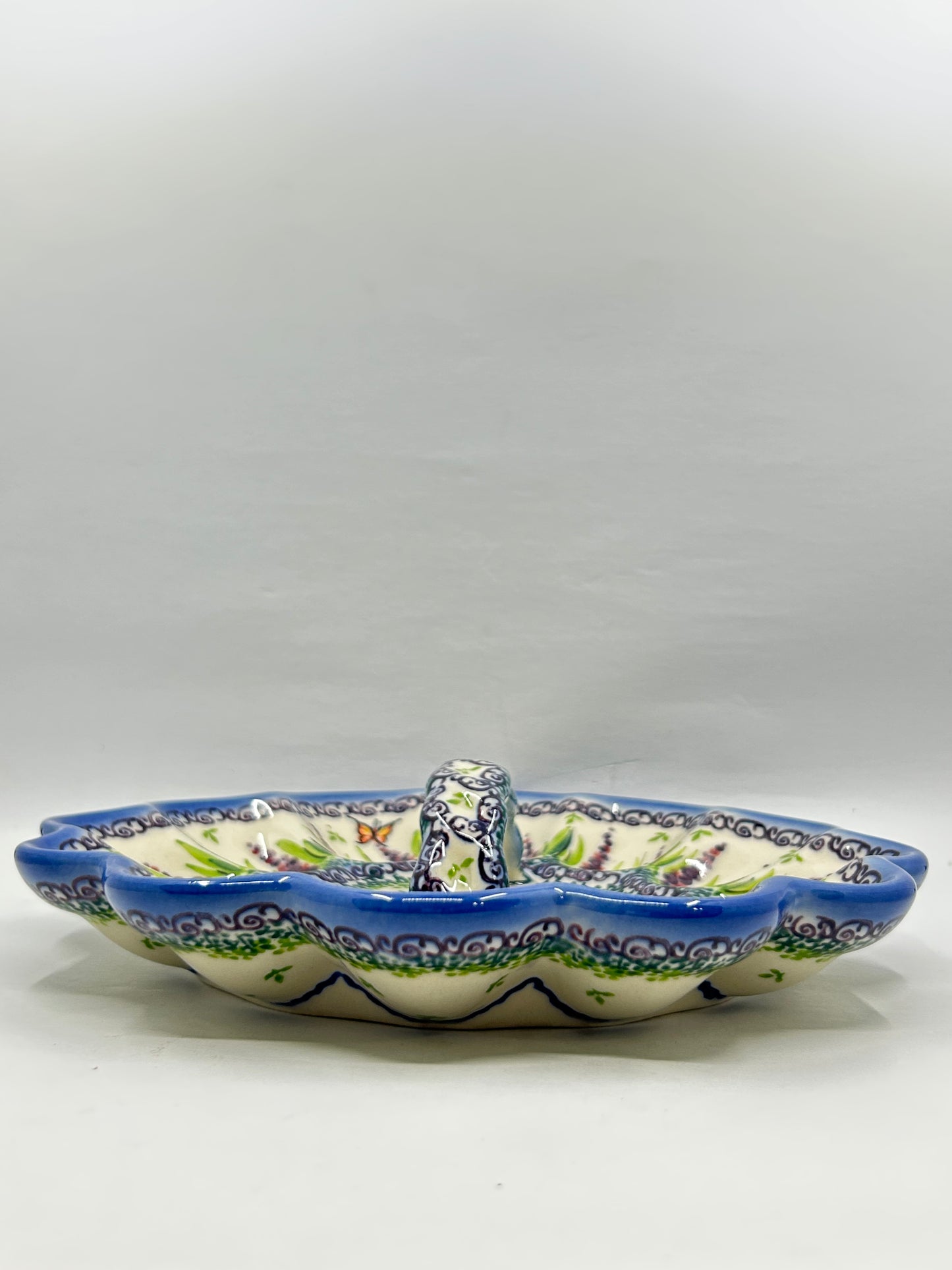 T13 Egg Dish with Handle - U-LA1