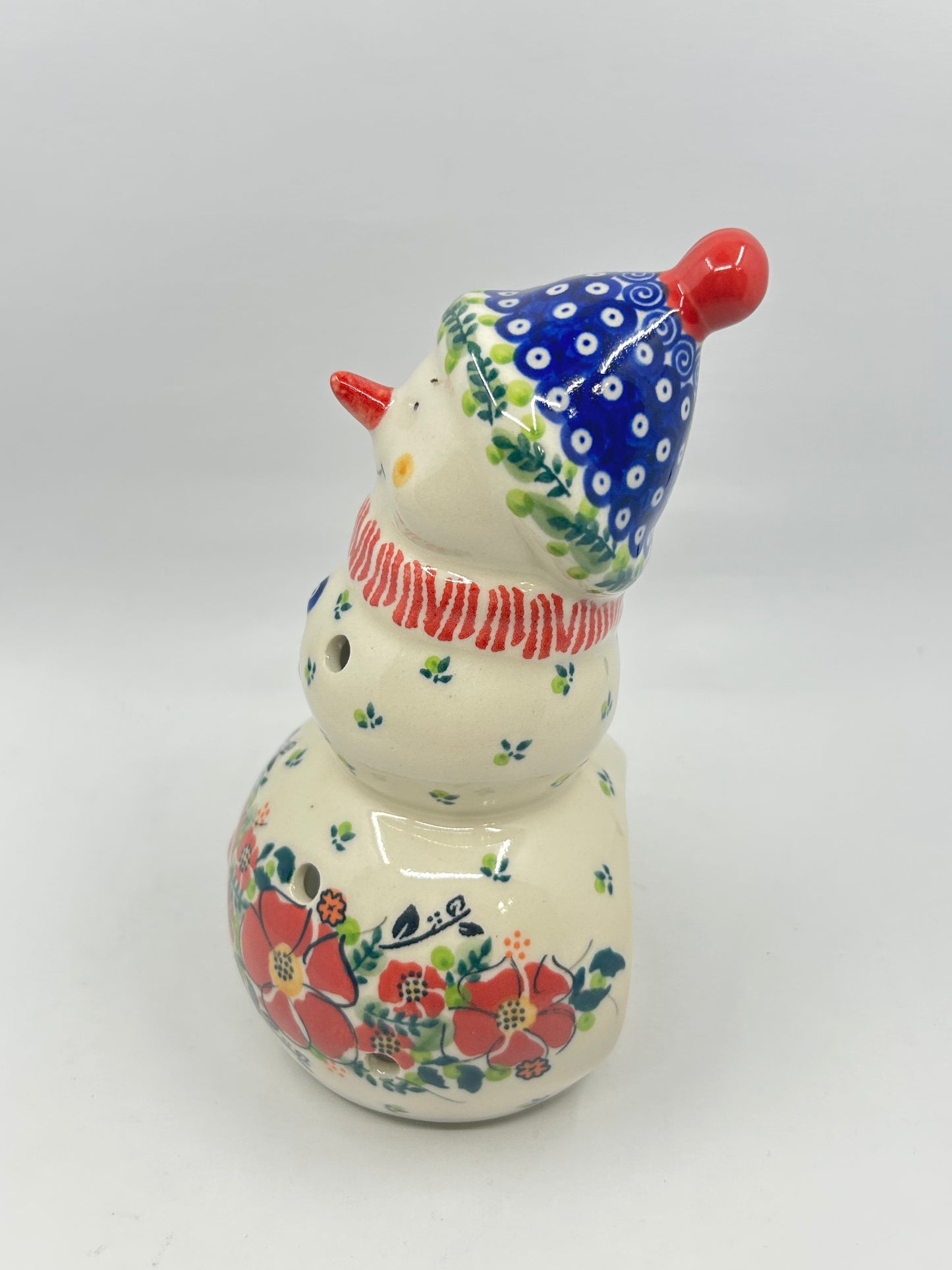 BL03 - Snowman with Hat Votive - U-WP - Unikat