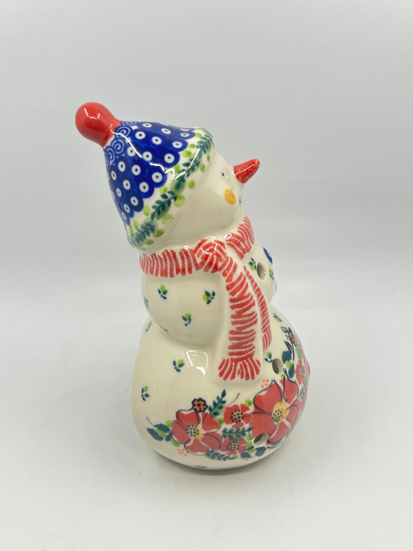 BL03 - Snowman with Hat Votive - U-WP - Unikat