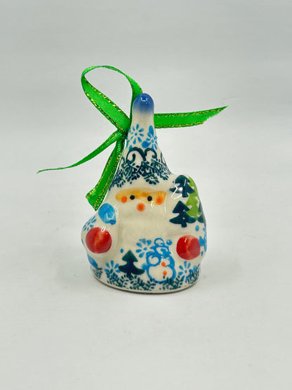 MJ05 Small Santa Ornament - U-SB