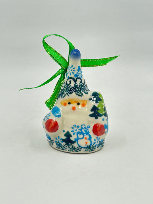 MJ05 Small Santa Ornament - U-SB