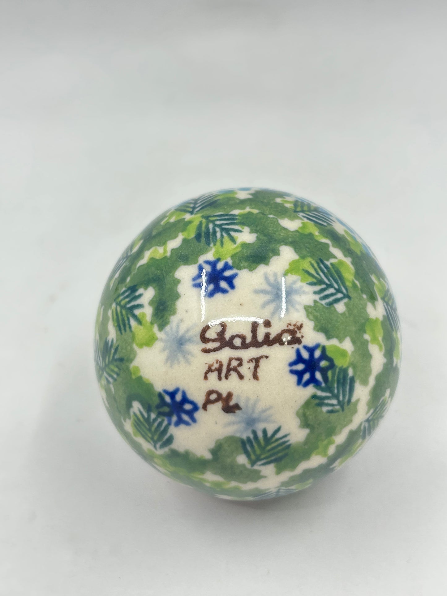 2.5" Galia Round Ornament - A-S6 - Art
