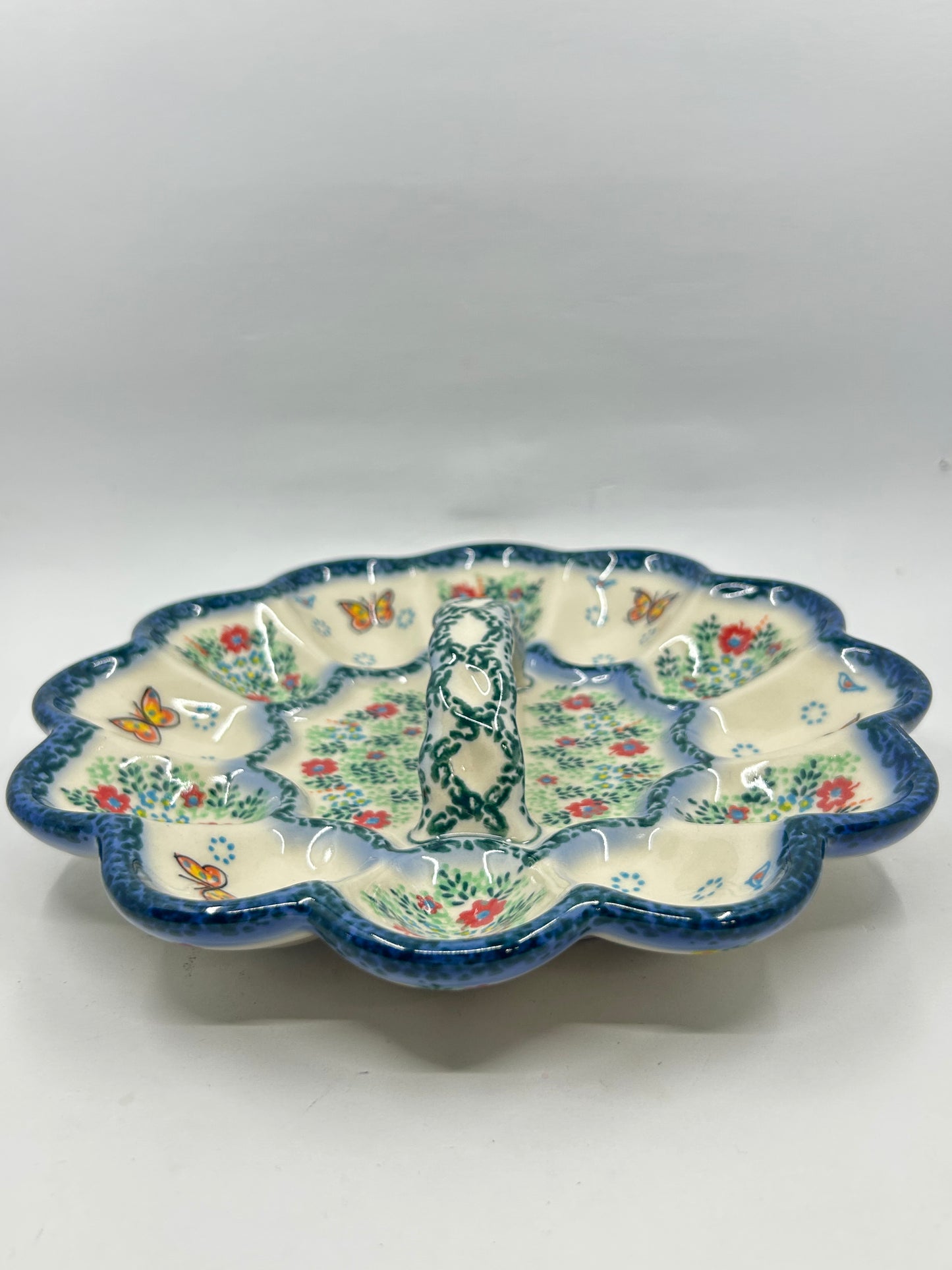 T13 Egg Dish with Handle - U-D1