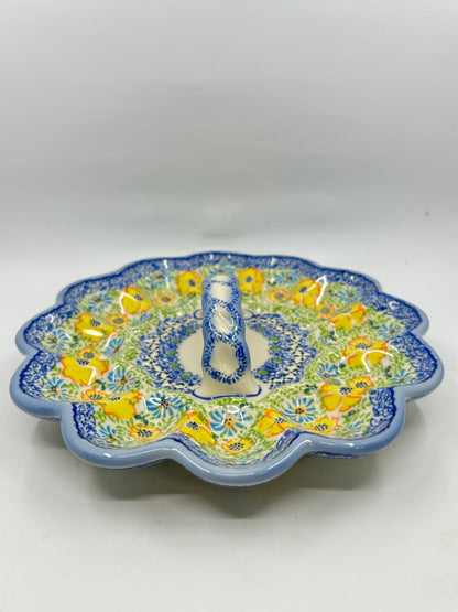 T13 Egg Dish with Handle - U-E2