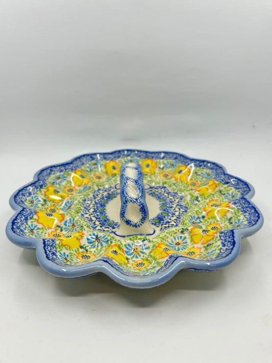 T13 Egg Dish with Handle - U-E2