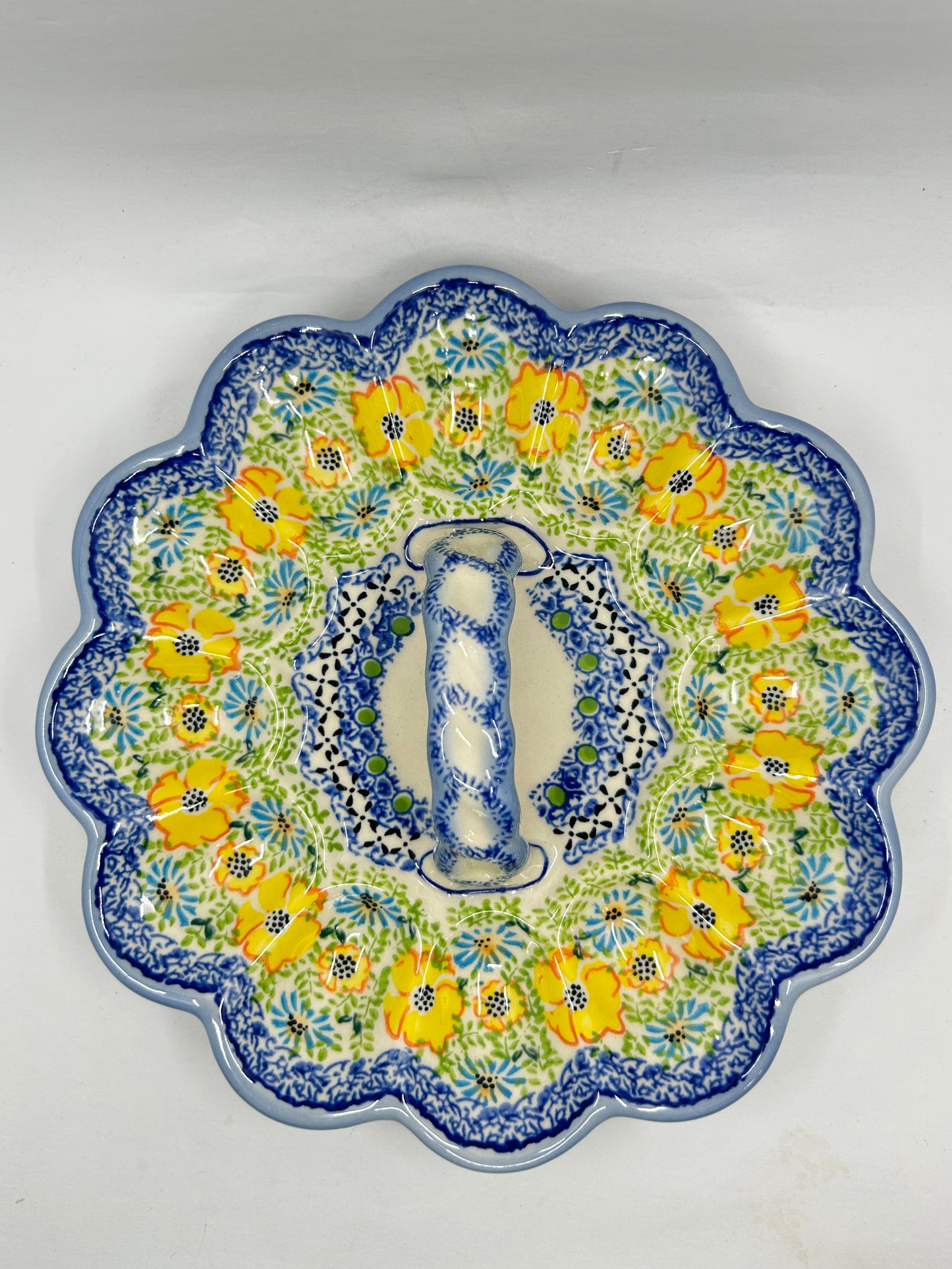 T13 Egg Dish with Handle - U-E2