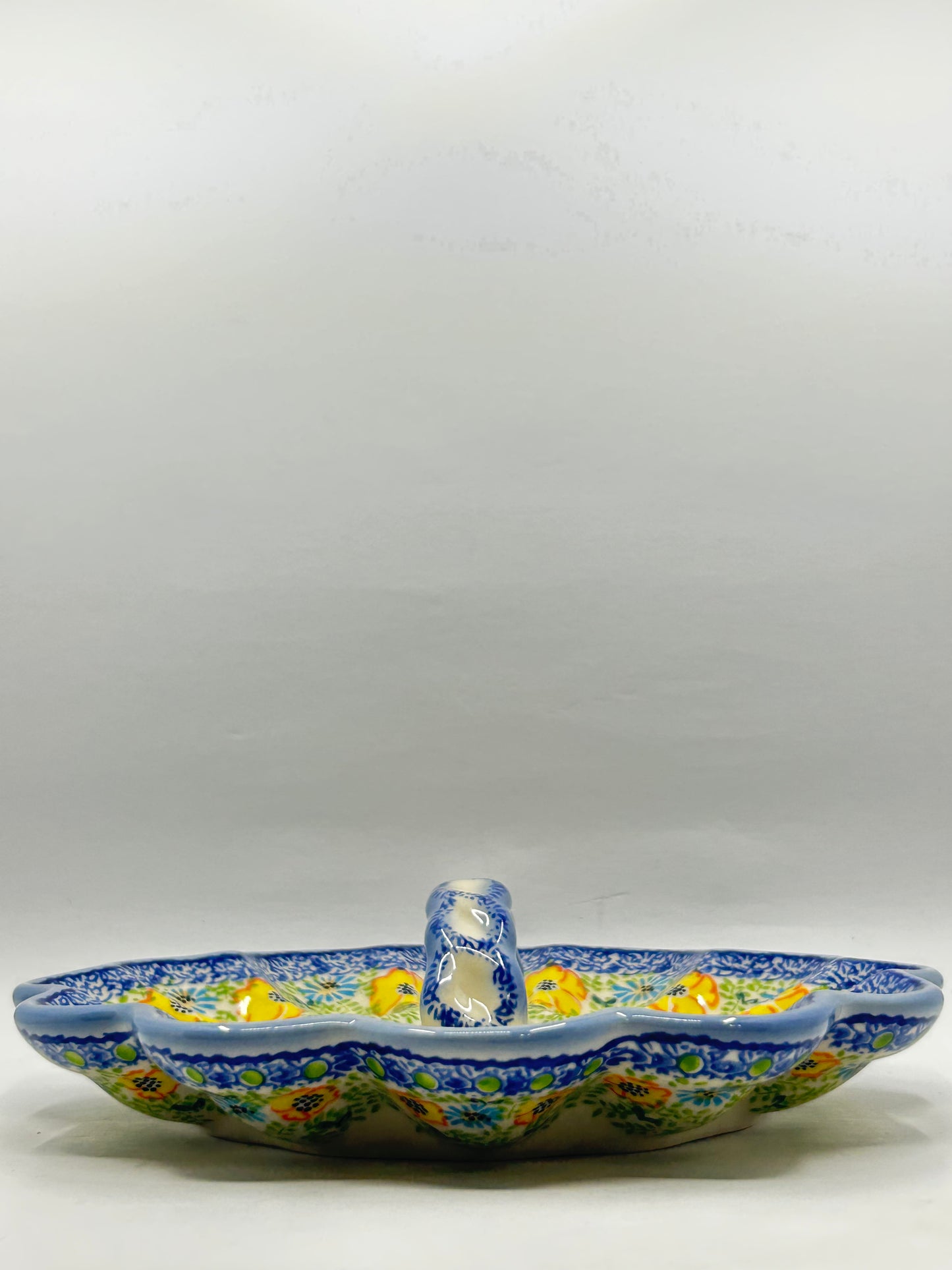 T13 Egg Dish with Handle - U-E2