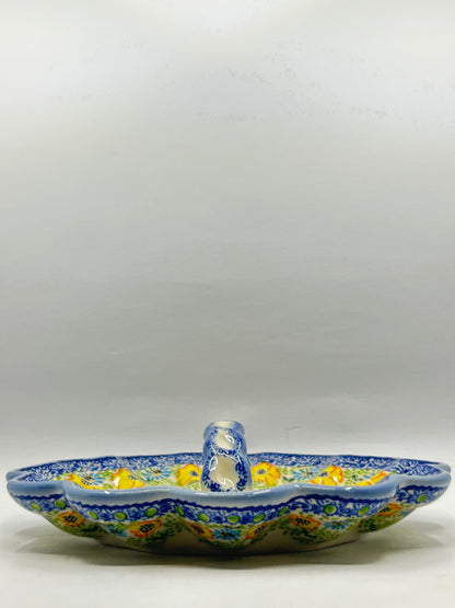 T13 Egg Dish with Handle - U-E2