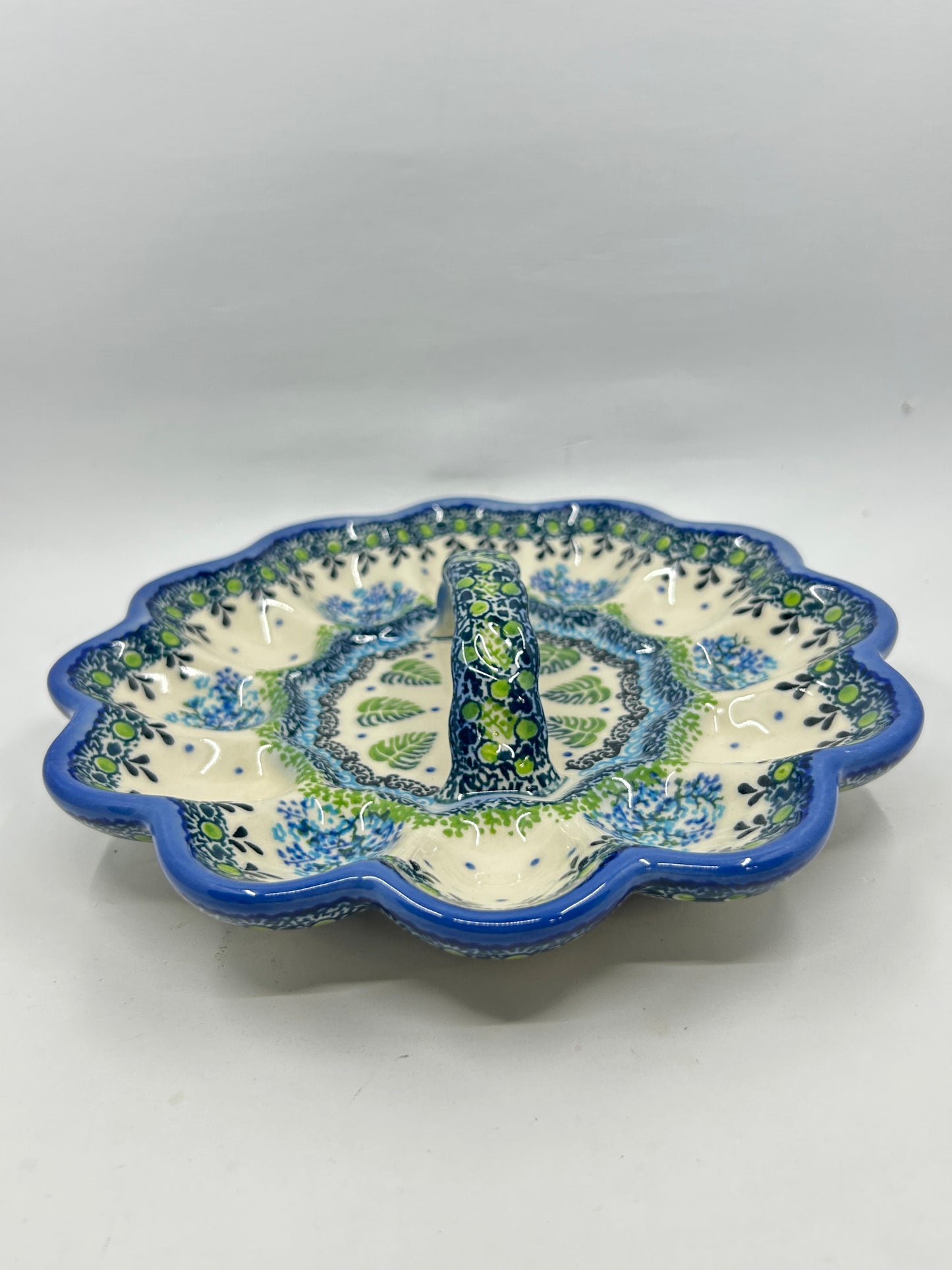 T13 Egg Dish with Handle - U-E3