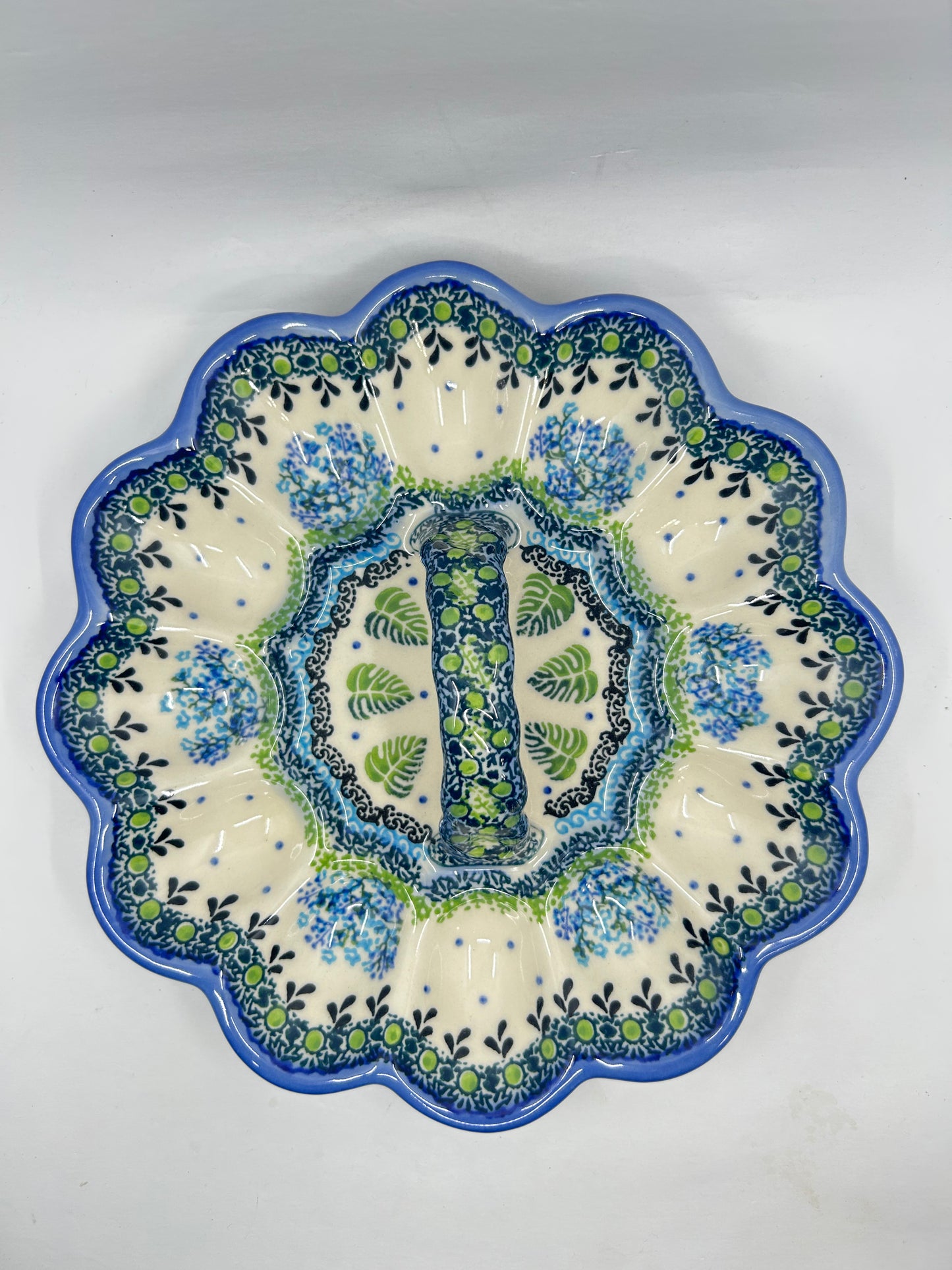 T13 Egg Dish with Handle - U-E3