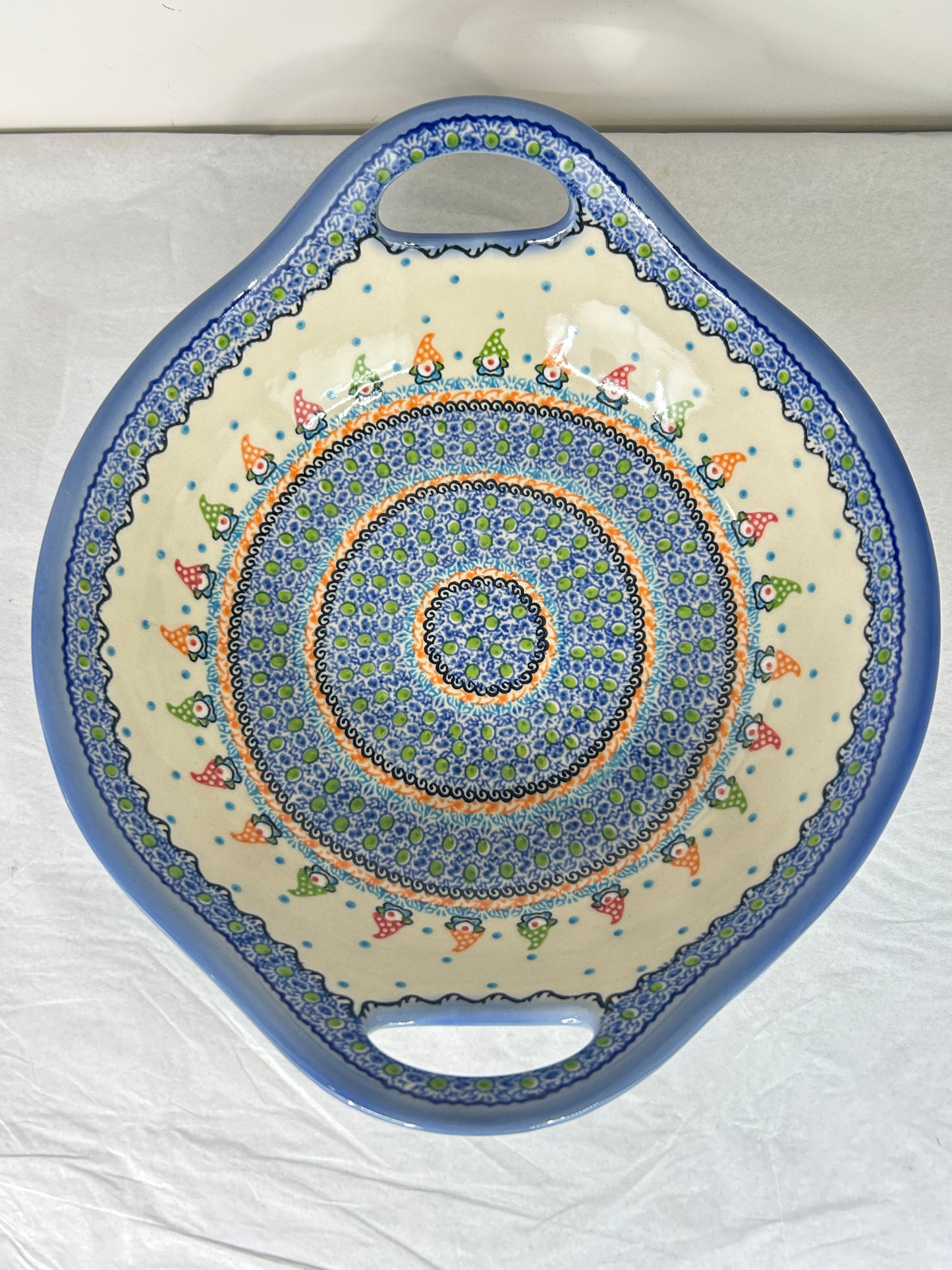 Large Bowl with Handles - U-KR