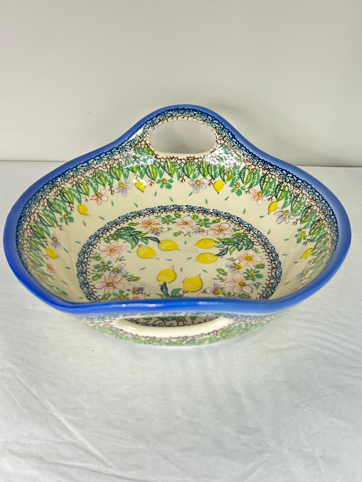 Large Bowl with Handles - A-CT1 - Art