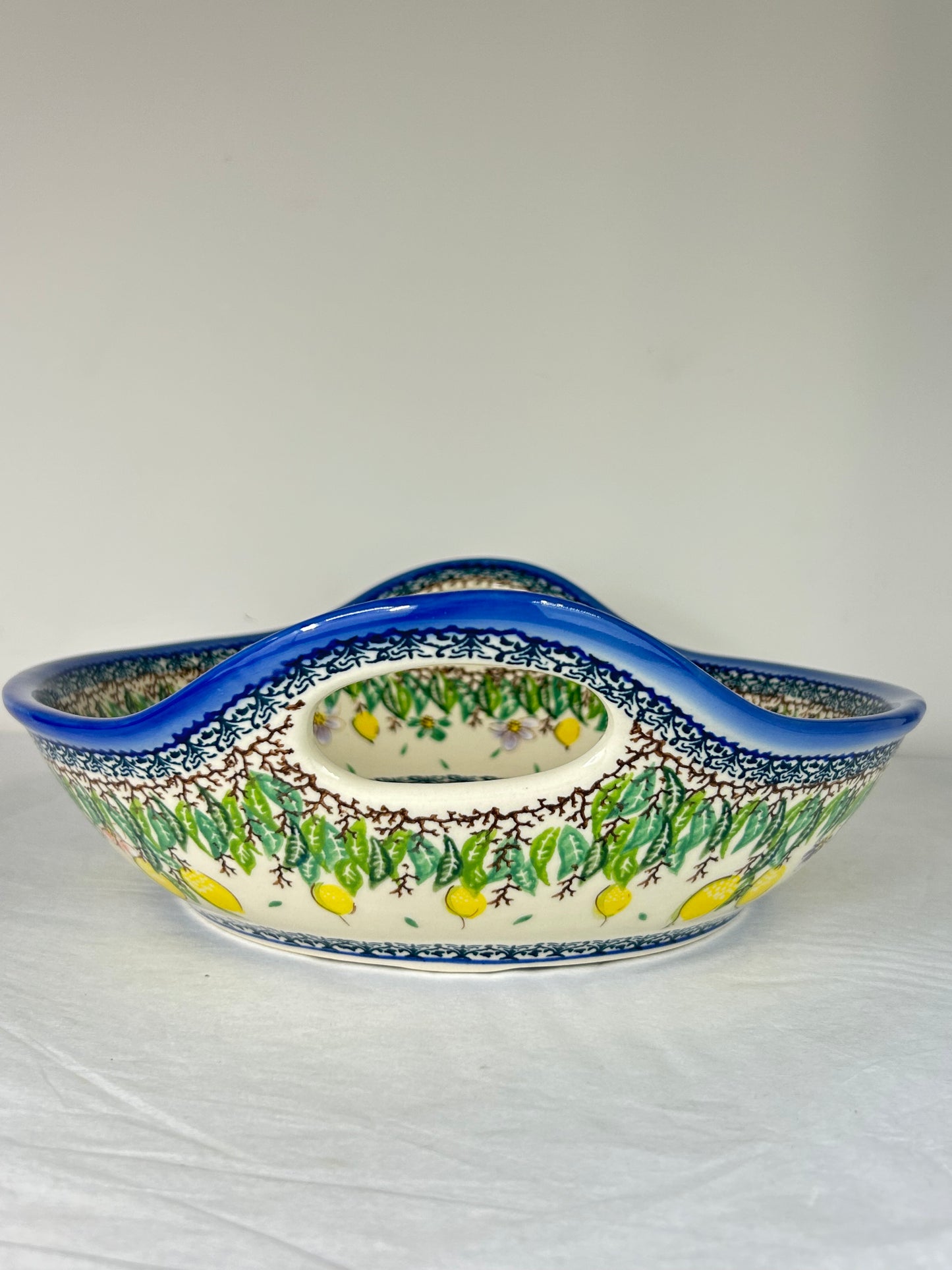 Large Bowl with Handles - A-CT1 - Art
