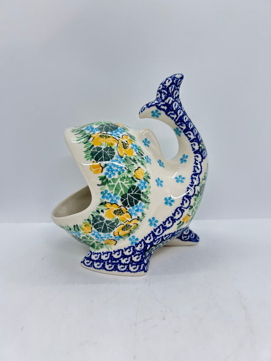 Open Fish Scrubby Bowl - U5106 ~ U3!