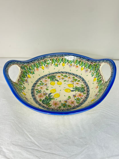 Large Bowl with Handles - A-CT1 - Art