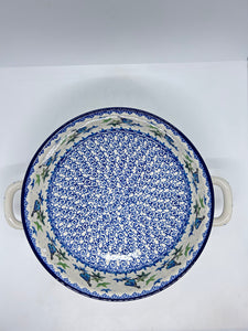 Baker ~ Round w/ Handles ~ 10 inch ~ 3235X ~ T4!