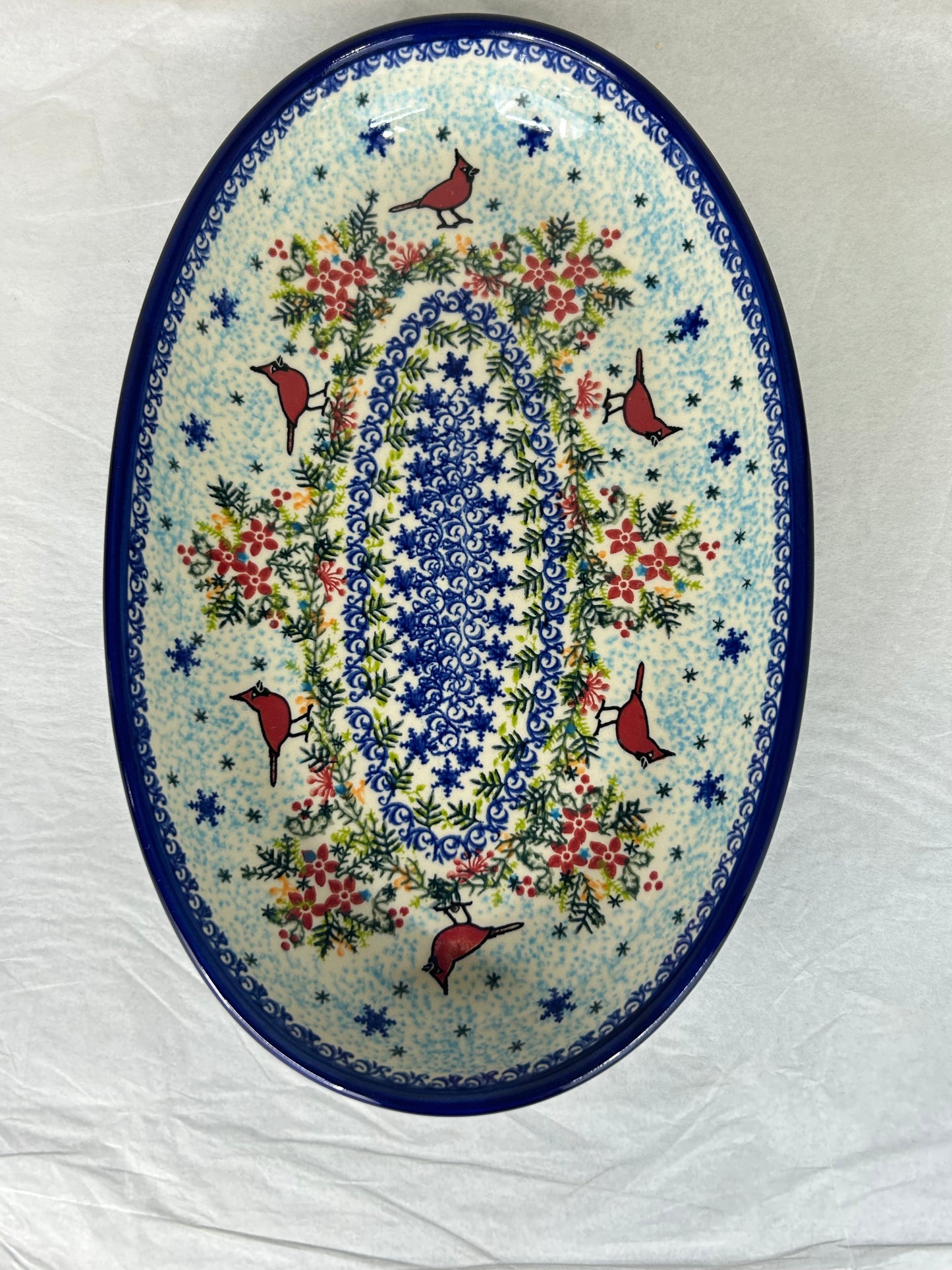 Oval Serving Platter - U-498