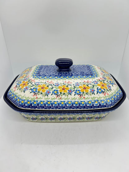 Baker ~ Covered Casserole ~ 9.5 x 12 inch ~ U5166 ~ U3!