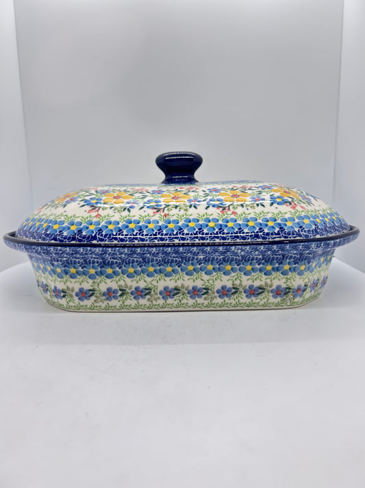 Baker ~ Covered Casserole ~ 9.5 x 12 inch ~ U5166 ~ U3!