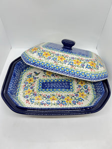 Baker ~ Covered Casserole ~ 9.5 x 12 inch ~ U5166 ~ U3!