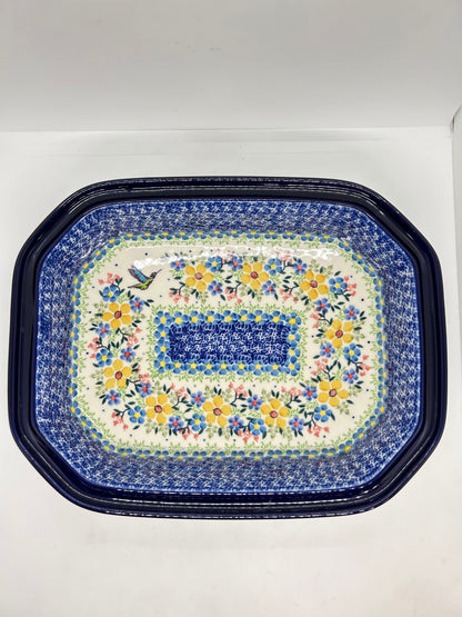 Baker ~ Covered Casserole ~ 9.5 x 12 inch ~ U5166 ~ U3!