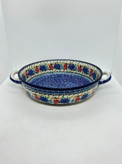 Baker ~ Round w/ Handles ~ 10 inch ~ 3264X ~ T4!